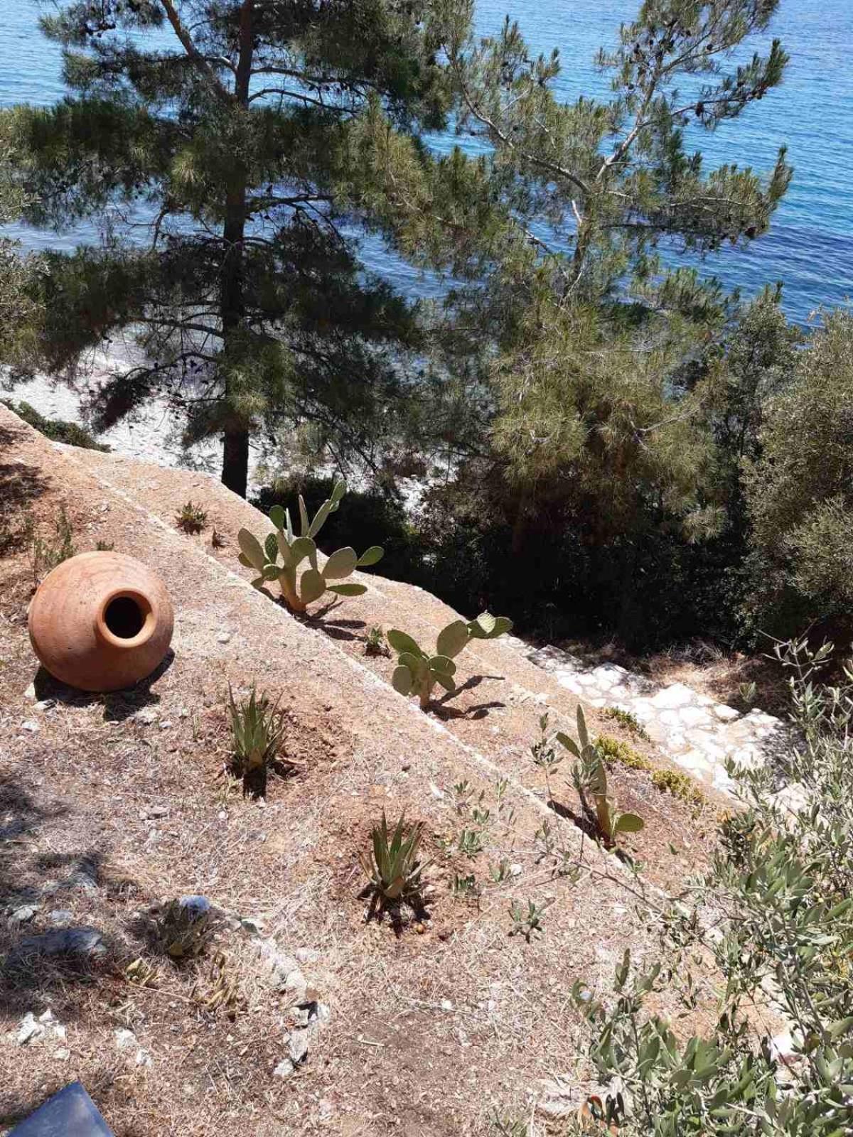 Δωμάτια Κόκκινος Πύργος Plomari Bagian luar foto